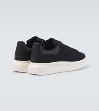 Alexander McQueen Oversized suede sneakers