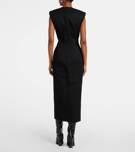 Wardrobe.NYC Sculpted midi dress