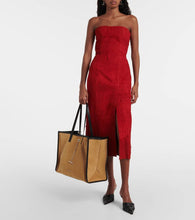 Alexander McQueen Pendant Large suede shopper