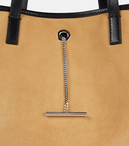 Alexander McQueen Pendant Large suede shopper