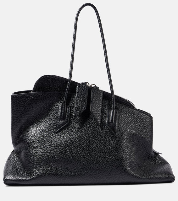 The Attico La Passeggiata Large leather tote bag. Shop The Attico Shoulder Bags for women now.