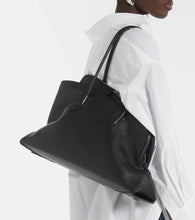 The Attico La Passeggiata Large leather tote bag