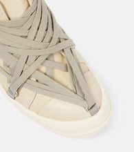 Rick Owens Hollywood Megalace suede sneakers