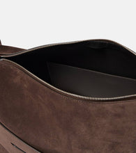 JW Anderson Loafer Large suede tote bag