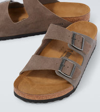 Birkenstock Arizona suede sandals