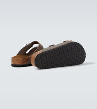 Birkenstock Arizona suede sandals