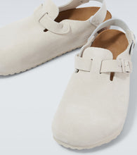 Birkenstock Tokio suede slingback clogs