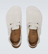 Birkenstock Tokio suede slingback clogs