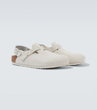Birkenstock Tokio suede slingback clogs