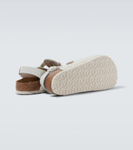 Birkenstock Tokio suede slingback clogs