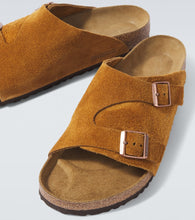 Birkenstock Z√É¬ºrich suede mules