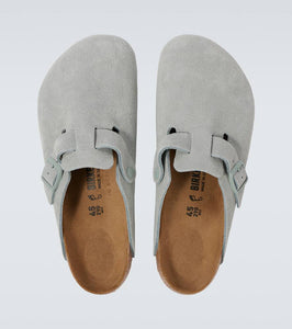 Birkenstock Boston leather clogs