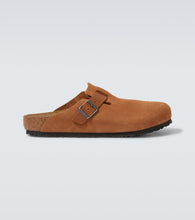 Birkenstock Boston suede clogs