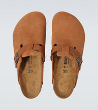 Birkenstock Boston suede clogs