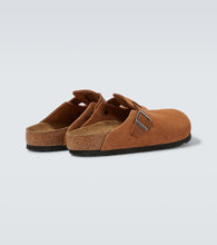 Birkenstock Boston suede clogs