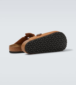 Birkenstock Boston suede clogs