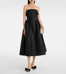 Rebecca Vallance Esther off-shoulder midi dress