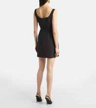 Carolina Herrera Embellished silk minidress
