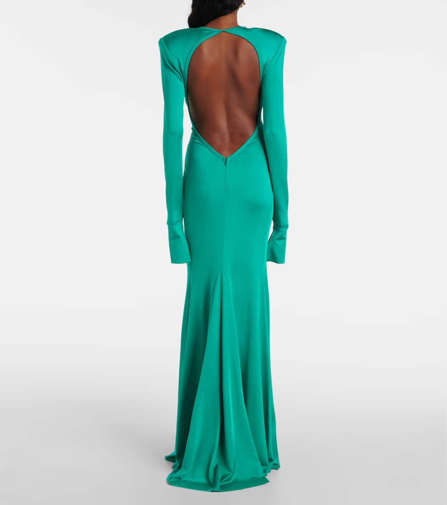 Victoria Beckham Open-back gown
