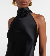 Ralph Lauren Collection Chilton halterneck satin gown