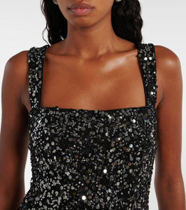 Simkhai Benson sequined minidress