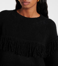Lisa Yang Fringed cashmere-blend sweater