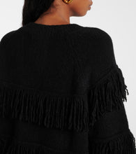 Lisa Yang Fringed cashmere-blend sweater