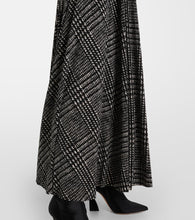 Norma Kamali Belted checked midi dress