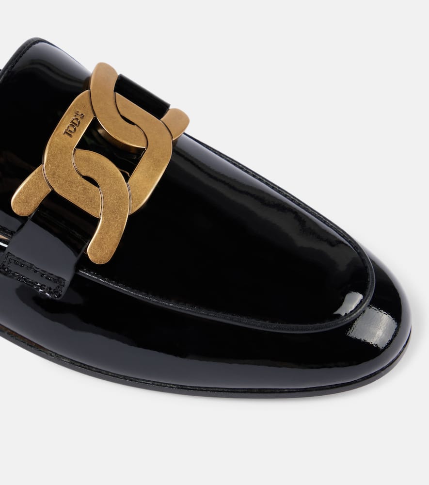 Tod's Kate patent leather loafers