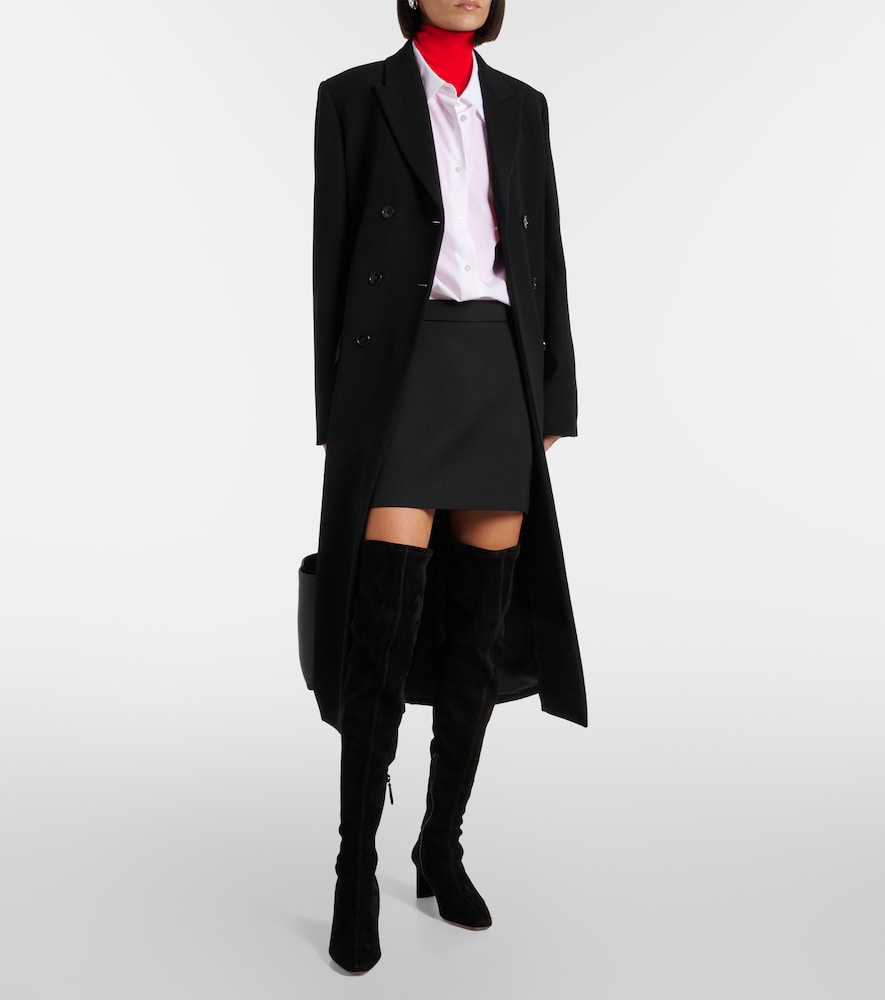 Aquazzura Zenn 65 suede knee-high boots