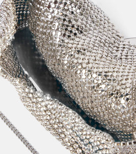 Aquazzura Crystal Hoop Small shoulder bag
