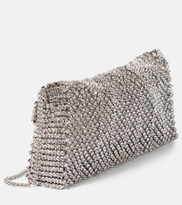 Aquazzura Crystal Hoop Small shoulder bag