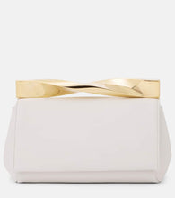 Aquazzura Twist Mini leather clutch. Shop Aquazzura Clutches for women now.
