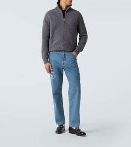 Gucci Horsebit GG debossed leather loafers
