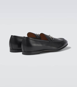 Gucci Horsebit GG debossed leather loafers