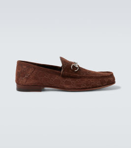Gucci Horsebit 1953 suede loafers