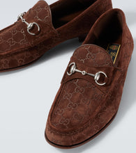 Gucci Horsebit 1953 suede loafers
