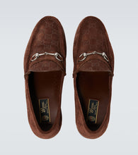 Gucci Horsebit 1953 suede loafers