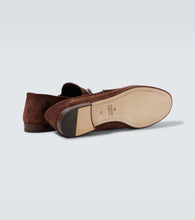 Gucci Horsebit 1953 suede loafers