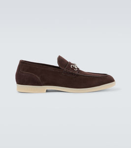 Gucci Horsebit suede loafers