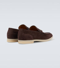 Gucci Horsebit suede loafers