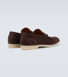 Gucci Horsebit suede loafers