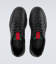 Gucci Gucci Re-Web leather sneakers