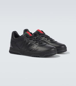 Gucci Gucci Re-Web leather sneakers