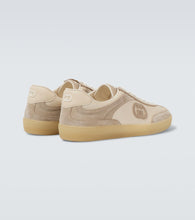 Gucci Interlocking G suede-trimmed sneakers