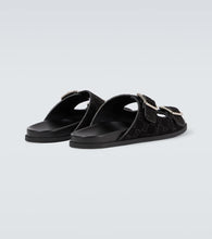 Gucci GG suede sandals