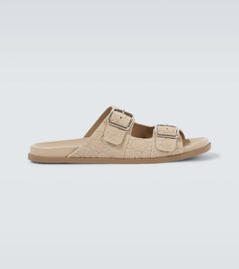 Gucci GG suede sandals