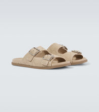 Gucci GG suede sandals