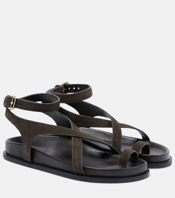 A.Emery Jalen Slim suede sandals