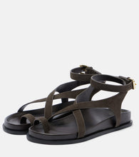 A.Emery Jalen Slim suede sandals
